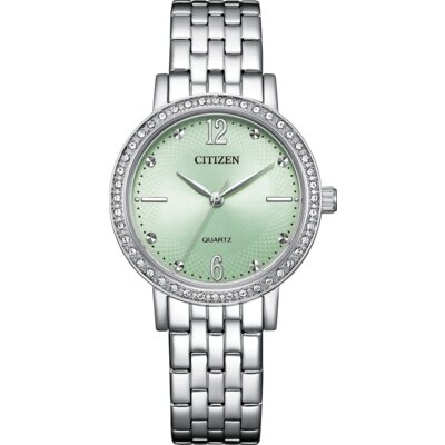 Zegarek CITIZEN Quartz Elegance EL3100-55X Srebrny