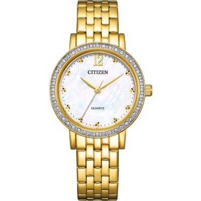 Zegarek CITIZEN Quartz Elegance EL3102-50D Złoty