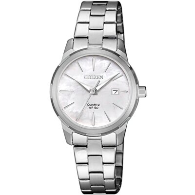 Zegarek CITIZEN Quartz Elegance EU6070-51D Srebrny