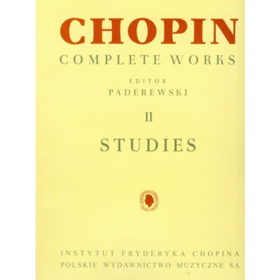 Chopin. Complete works. Etiudy Fryderyk Chopin