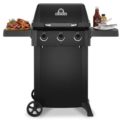 Grill ogrodowy gazowy BROIL KING Gem 310 Shadow 6,9 kW 53 x 34 cm