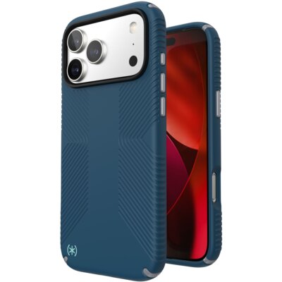 Etui SPECK Presidio2 Grip MagSafe do Apple iPhone 17 Pro Max Niebieski