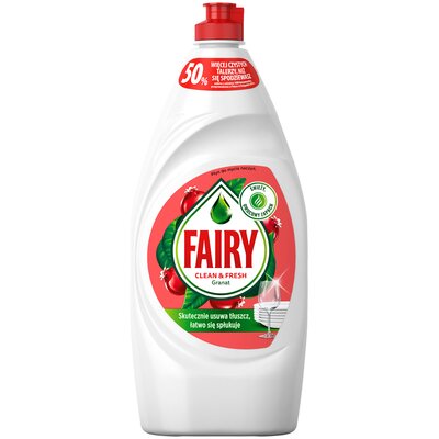 Фото - Таблетки для посудомийки Fairy Płyn do mycia naczyń  Granat 900 ml 