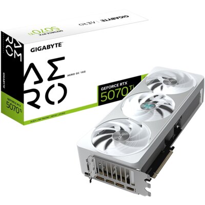 Karta graficzna GIGABYTE GeForce RTX 5070 Ti Aero OC 16GB DLSS 4