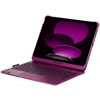 Etui na iPad TYPECASE Flexbook Touch Malinowy Klawiatura