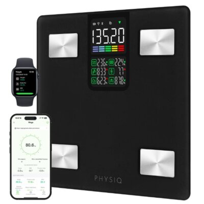 Waga łazienkowa PHYSIQ 2101 Czarny