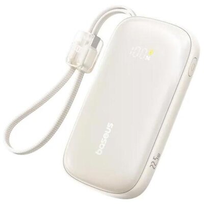 Powerbank BASEUS EnerFill FC21 Qpow 3 Ultra 10000 mAh 22.5W Beżowy