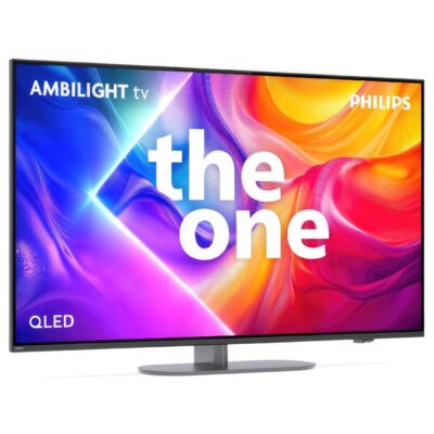 Telewizor PHILIPS 43PUS9060 43" QLED 4K 144Hz VRR Titan OS Ambilight x3 Dolby Atmos Dolby Vision HDMI 2.1
