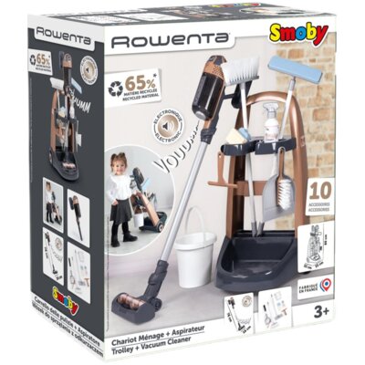 Zabawka wózek z odkurzaczem SMOBY Rowenta X Force 7600330326