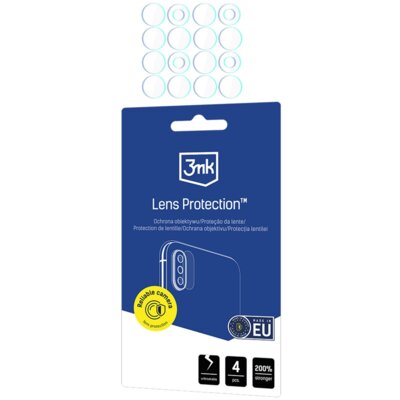 Szkło hybrydowe na obiektyw 3MK Lens Protection do Redmi Note 15 4G/5G