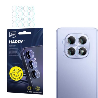Szkło hybrydowe na obiektyw 3MK Hardy Fusion Lens Protection do Xiaomi Redmi Note 15 4G/5G