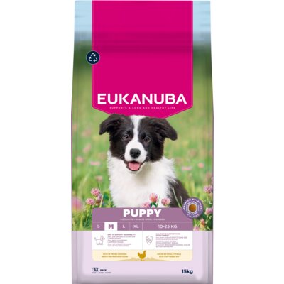 Karma dla psa EUKANUBA Puppy Medium Breed Kurczak 2 x 15 kg