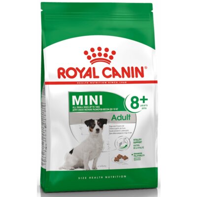 Karma dla psa ROYAL CANIN Mini Adult 8+ 2 x 8 kg