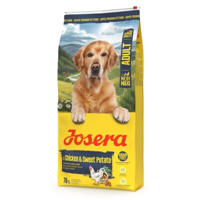 Karma dla psa JOSERA Chicken & Sweet Potato z kurczakiem i batatami 3 x 12.5 kg