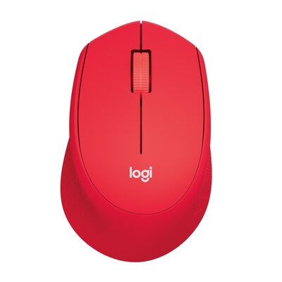 M330 Silent Plus Mouse Czerwony 910-004911