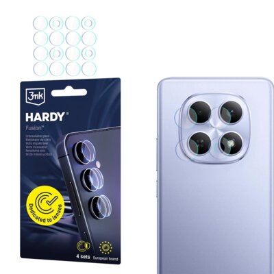 Szkło hybrydowe na obiektyw 3MK Hardy Fusion Lens Protection do Xiaomi Redmi Note 15 Pro 4G/5G/Pro+ 5G