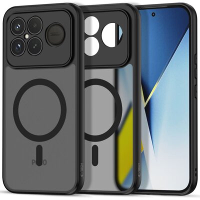 Etui TECH-PROTECT MagMat MagSafe do Xiaomi Poco F8 Ultra Czarny mat