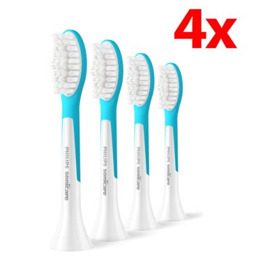 Oryginalna końcówka szczoteczki PHILIPS Sonicare HX6044 90 Miękkie włókna (4 szt.) (Dokładna higiena jamy ustnej)