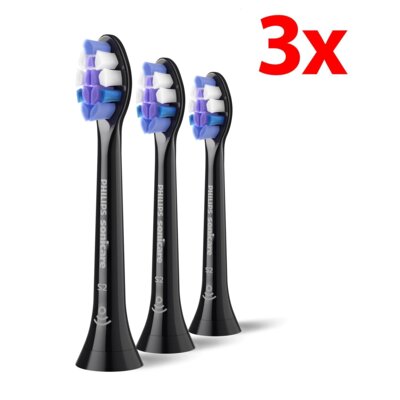 Oryginalna końcówka szczoteczki PHILIPS Sonicare HX6053/88 Bardzo miękkie włókna (3 szt.) (Nadwrażliwość zębów)