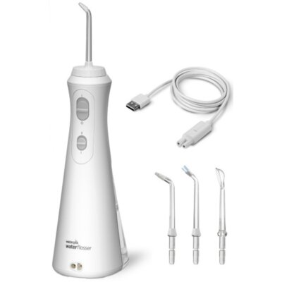 Irygator bezprzewodowy WATERPIK WP-490 Biały + 4 końcówki