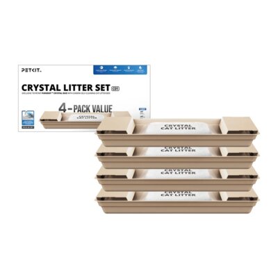 Żwirek dla kota PETKIT Purobot Crystal Duo Crystal Litter Set C01 2.7 L