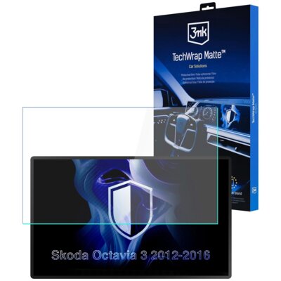Folia ochronna 3MK TechWrap Matte Center Display do Skoda Octavia III 2012-2016