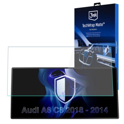 Folia ochronna 3MK TechWrap Matte Center Display do Audi A6 C8 2018-2024