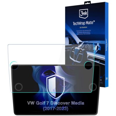 Folia ochronna 3MK TechWrap Matte Center Display do VW Golf VII Discovery Media 2017-23