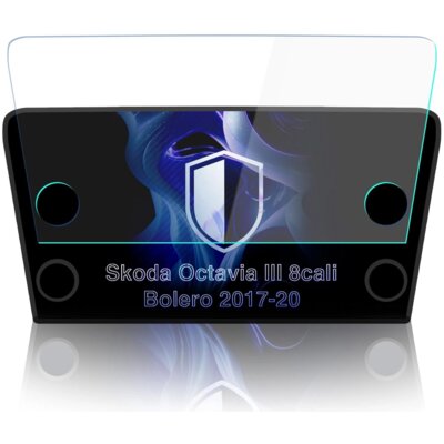 Folia ochronna 3MK TechWrap Matte Center Display do Skoda Octavia III Bolero 2017-2020 8"