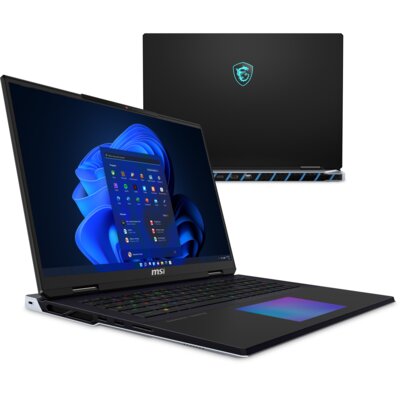 Laptop MSI Titan 18 HX AI A2XWIG-220PL-G2A 18" Ultra 9-285HX 64GB RAM 6TB SSD GeForce RTX5080 DLSS 4 Windows 11 Professional, Funkcje AI + Karta zniżkowa G2A (3 szt.)
