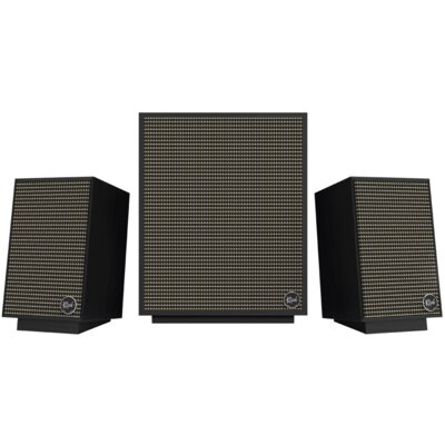 Aktywne kolumny podstawkowe z subwooferem KLIPSCH HERITAGE PROMEDIA 2.1 Czarne (para)