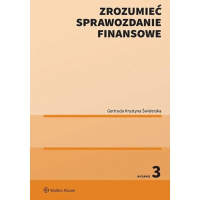 Zrozumieć sprawozdanie finansowe Gertruda Świderska