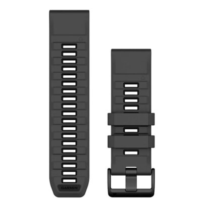 Pasek do Garmin Fenix 7X QuickFit 010-13393-10 (szerokość paska 26 mm) Grafitowo-czarny
