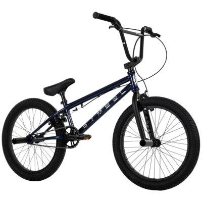 Rower dziecięcy HUFFY BMX Symbol Freestyle 20 cali Stalowo-niebieski Wzrost: 120-135 cm Wiek: 8-10 lat