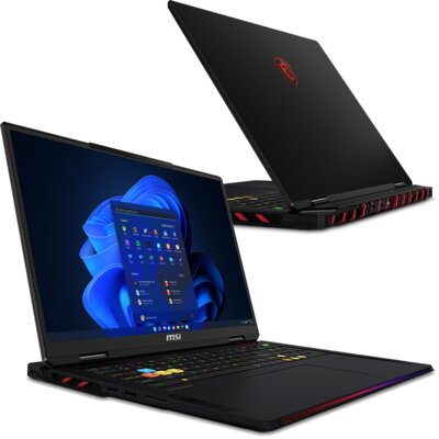 Laptop MSI Raider A18 HX A9WIG-072PL 18" IPS R9-9955HX3D 64GB RAM 2TB SSD GeForce RTX5080 DLSS 4 Windows 11 Home + Karta zniżkowa G2A