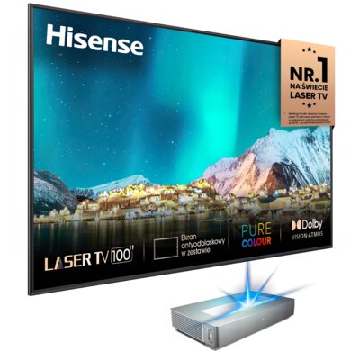 Laser TV HISENSE 100L5HD 100" 4K Dolby Atmos Dolby Vision