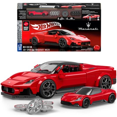 Klocki plastikowe BRICK SHOP Hot Wheels Speed Series Maserati MC20 JFR90