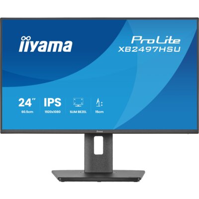 Monitor IIYAMA ProLite XB2497HSU-B1 23.8" 1920x1080px IPS 120Hz 4ms [GTG]