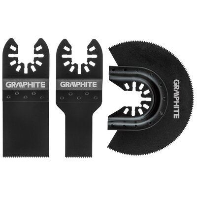 Zestaw brzeszczotów GRAPHITE 56H070 (3 szt.)
