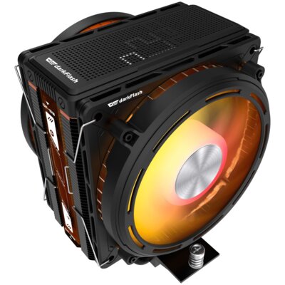 Chłodzenie CPU DARKFLASH Explore E400 Plus ARGB Czarny