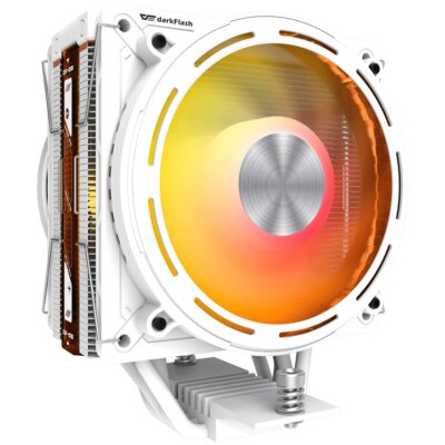 Chłodzenie CPU DARKFLASH Explore E400 Plus ARGB Biały