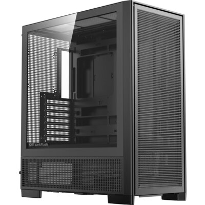 Obudowa DARKFLASH Airnova Czarny + 3 Wentylatory
