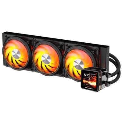 Chłodzenie wodne DARKFLASH Explore DE360 Czarny