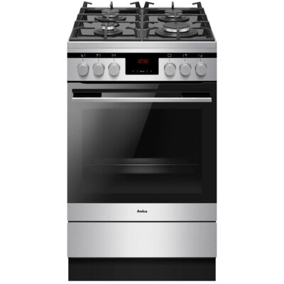 Kuchnia AMICA 514GCED3.43ZPTSKDA(XXL) Termoobieg Rożen Drabinki Pizza 300˚C