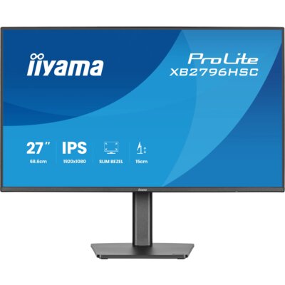 Monitor IIYAMA ProLite XB2796HSC-B1 27" 1920x1080px IPS 144Hz 3 ms [GTG]