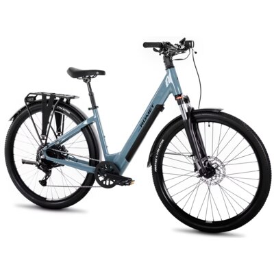 Rower elektryczny ROMET E-Modeco SUV 1.0 AN C U19 28 cali Szary