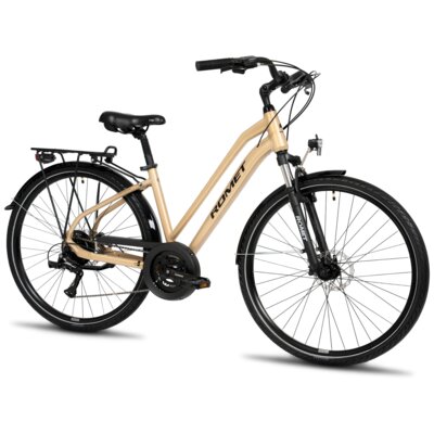 Rower trekkingowy ROMET Gazela 2.1 A D19 28 cali damski Piaskowy