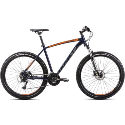 Rower górski MTB ROMET Rambler R7.3 C U18 27.5 cala Granatowo-pomarańczowy