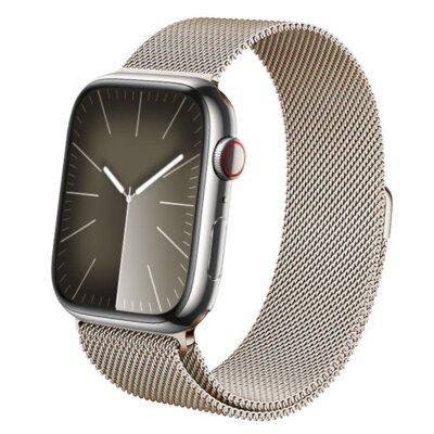 Pasek CRONG Milano Steel do Apple Watch do koperty 44/45/46/49mm Szampański