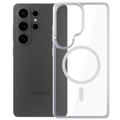 Etui 3MK Hardy Liqforce MagCase do Samsung Galaxy S26 Ultra Przezroczysty